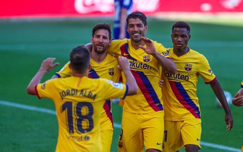 Barcelona end an underwhelming season with a whoop