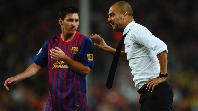 Lionel Messi has been repeatedly touted to reunite with Pep Guardiola at Manchester City