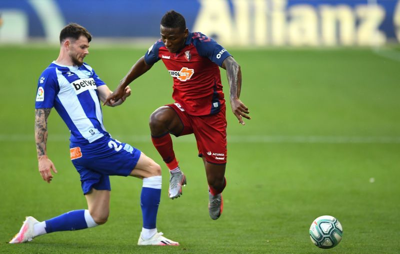 Pervis Estupinan has been a vital player for Osasuna