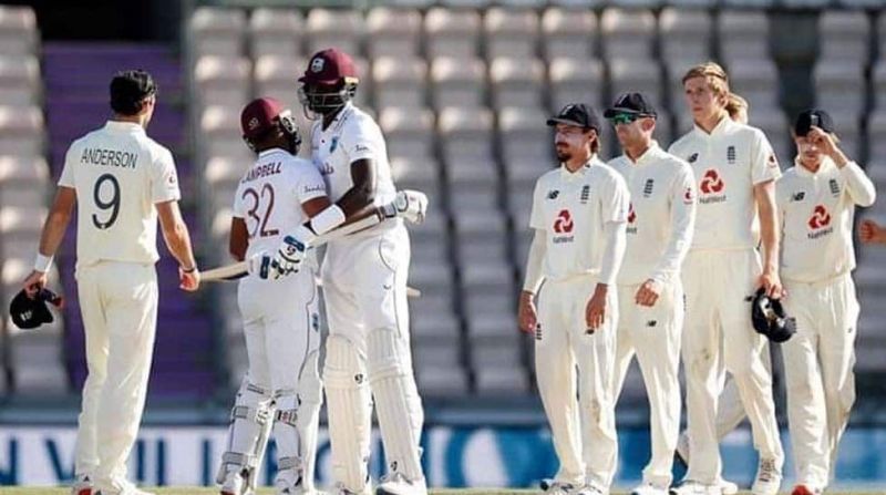 West Indies won the first match of the Wisden Trophy after defeating England by four wickets.