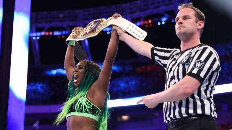 It's been a long time since Naomi held gold in WWE