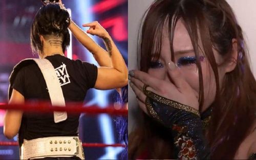 Bayley brutalized Kairi Sane on RAW this week