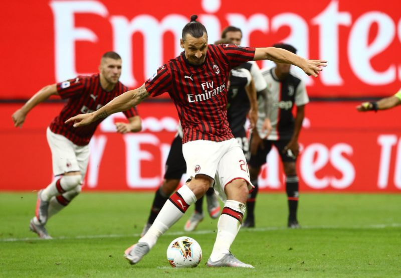 Zlatan Ibrahimovic was in scintillating form for AC Milan