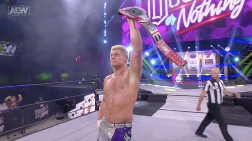 The TNT Championship has gotten a huge facelift ahead of Cody Rhodes' defense tonight