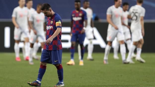 Battered and humiliated. Has Lionel Messi has had enough at Barcelona?