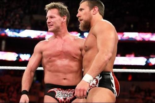 Chris Jericho with Daniel Bryan