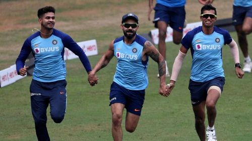 Navdeep Saini said that Virat Kohli appreciates bowlers who share their own opinion with him while bowling.