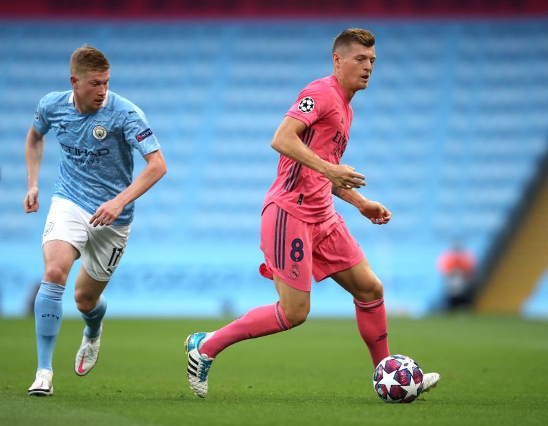 Kevin De Bruyne put on a show against Real Madrid&#039;s midfield of Toni Kroos and Luka Modric