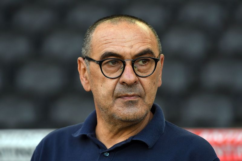 Maurizio Sarri led Juventus to a ninth successive Serie A title