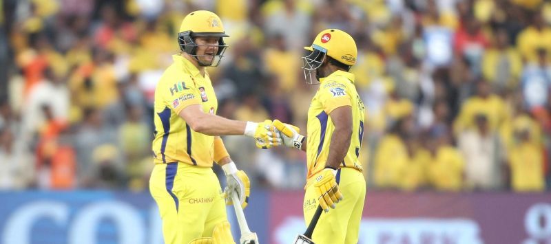 Shane Watson and Ambati Rayudu is the most likely combination at the top of the order in IPL 2020