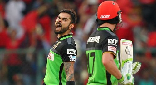 Indian captain Virat Kohli's RCB feature twice on this list of highest team totals of all time in the IPL