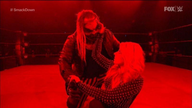 Alexa bliss embracing The Fiend?