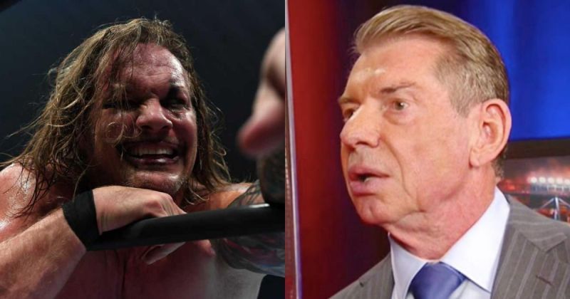 Chris Jericho and Vince McMahon.