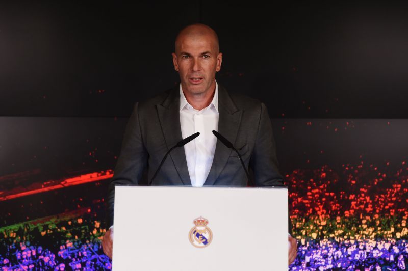 Real Madrid Unveil New Manager Zinedine Zidane