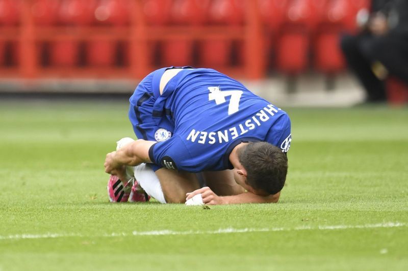 Christensen replaced the injured Azpilicueta in the first half