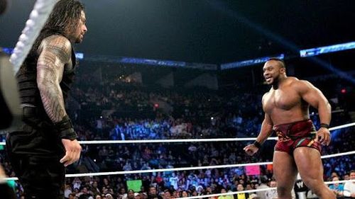 Big E vs Roman Reigns