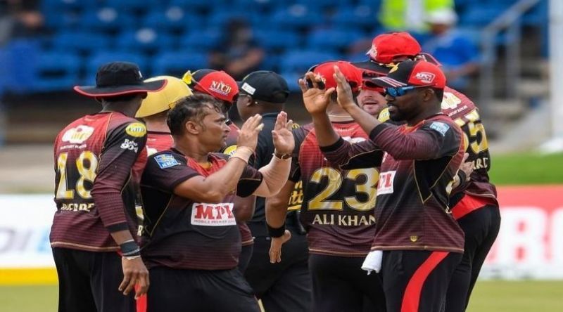 Pravin Tambe made his CPL debut for Trinbago Knight Riders