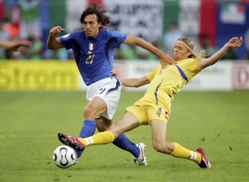 Andrea Pirlo played over 100 games of Italy during his career