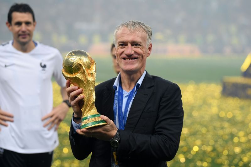 Didier Deschamps led Juventus back into the Serie A.