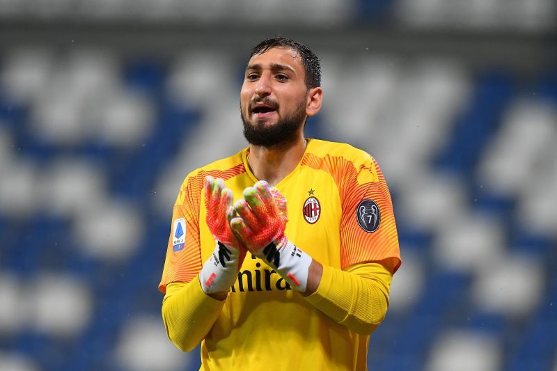 Milan's Gianluigi Donnarumma has already stopped 16 penalties in his young career