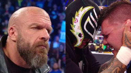 Triple H sent a classy message to Dominik.