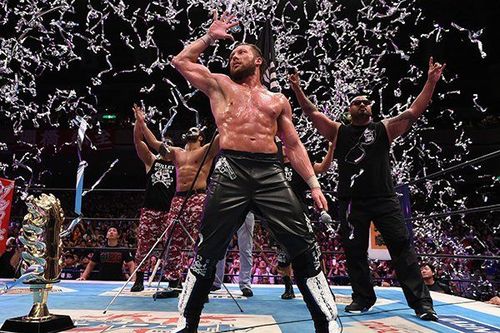 Kenny Omega after his G1 Climax win