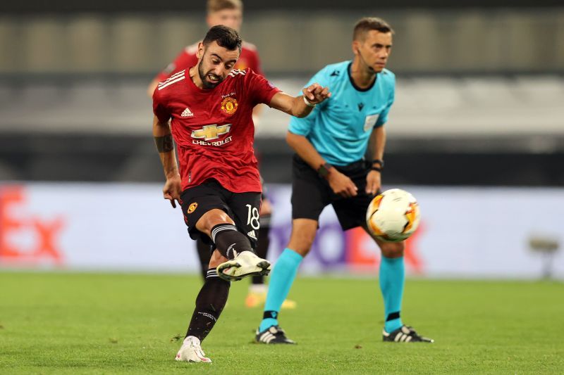 Bruno Fernandes scored United&#039;s 21st penalty of the season against Copenhagen.