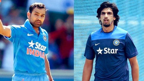 Indian cricket team stars Rohit and Ishant won the Khel Ratna and the Arjuna Award respectively