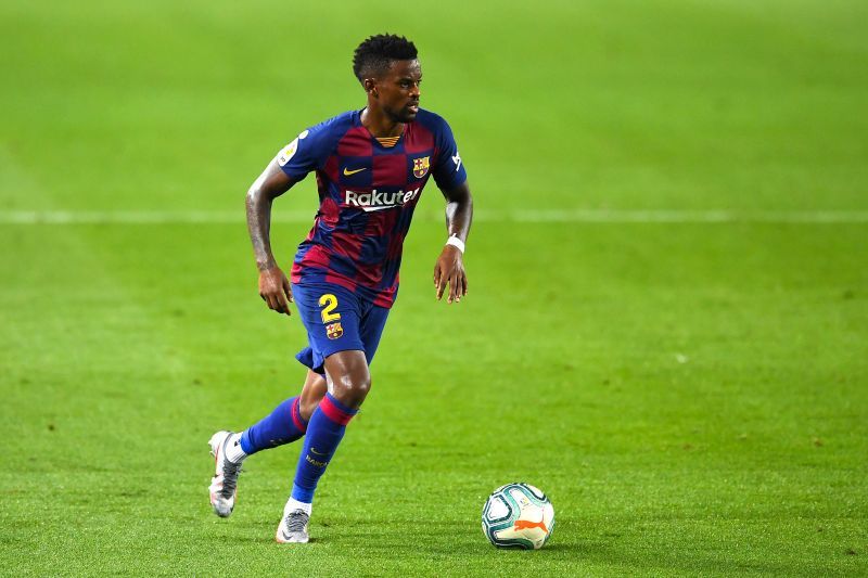 Semedo in action for Barcelona