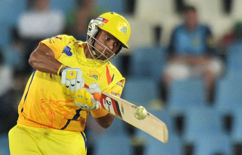 Suresh Raina picked up 4 wickets, but they went in vain