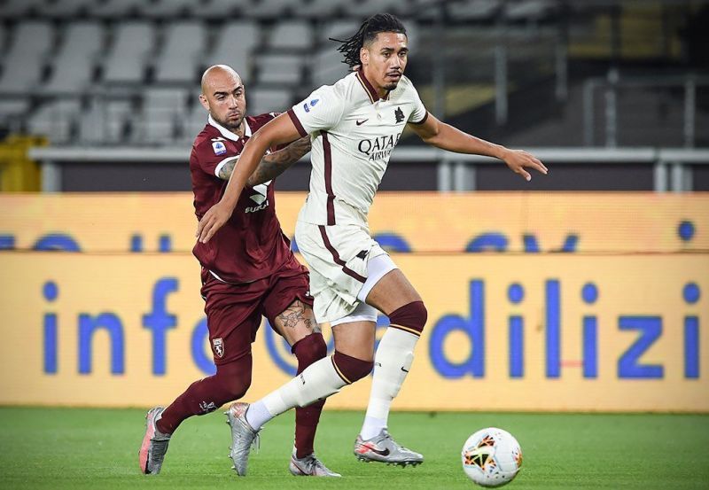 Manchester United loanee Chris Smalling has been one of the standout performers for AS Roma this season