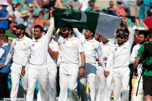 Misbah-ul-Haq's Pakistan after drawing the series against England in 2016