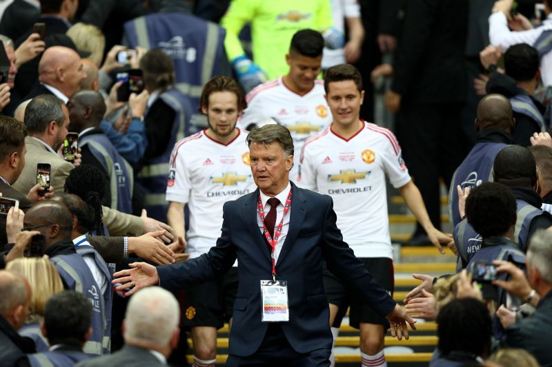 Van Gaal was sacked on the eve of his FA Cup victory