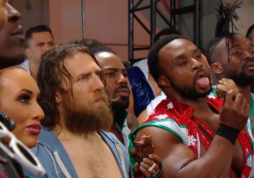 Big E and Daniel Bryan in WWE