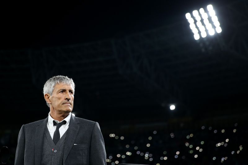Quique Setien has new recruits to work with