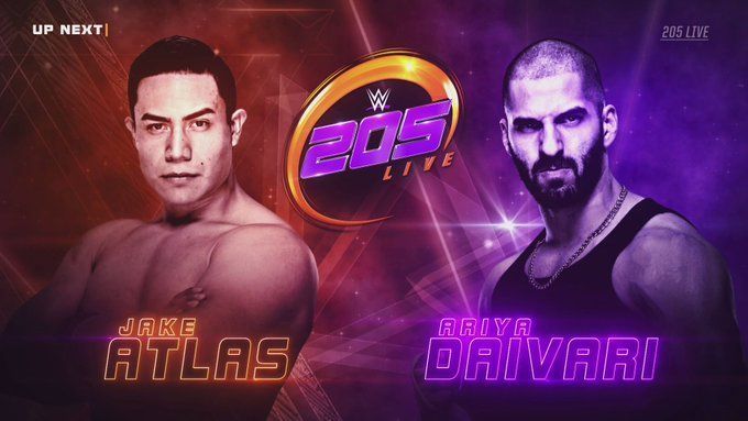 Ariya Daivari has returned to 205 Live