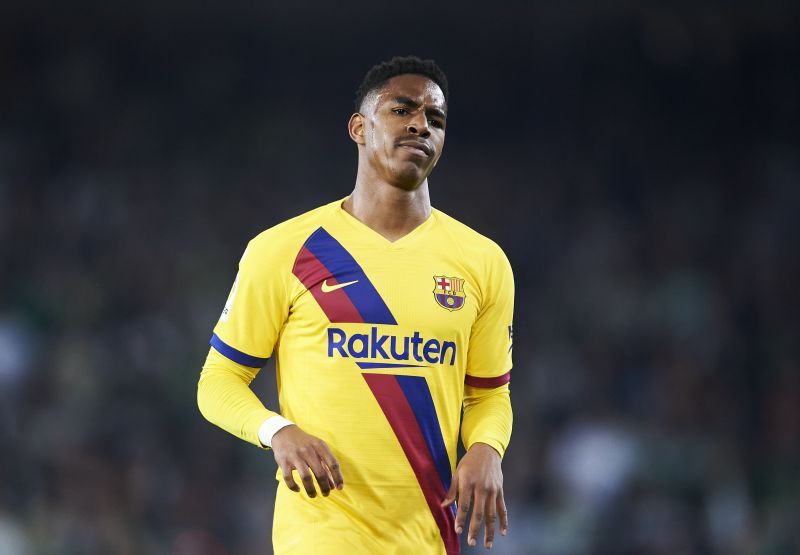 Junior Firpo in Barcelona colours