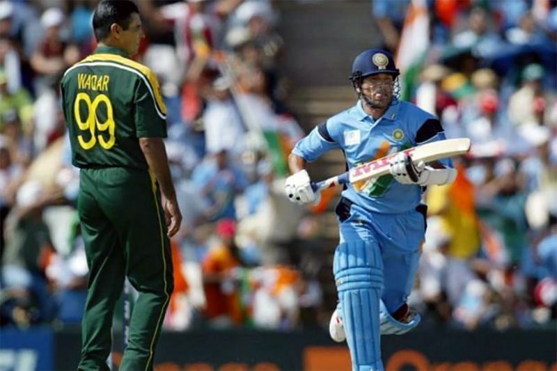 Sachin Tendulkar had mauled the Pakistan bowling attack at Centurion in the 2003 World Cup