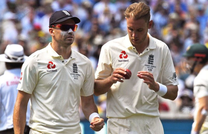 Anderson and Broad are still going strong for England in the Test format
