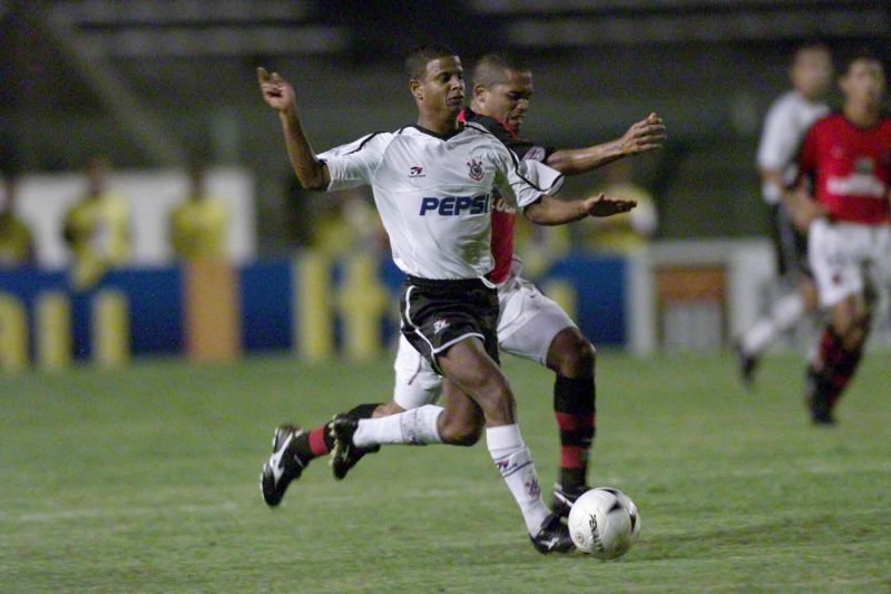 Marcelinho Carioca (left) is Corinthians&#039; greatest-ever player