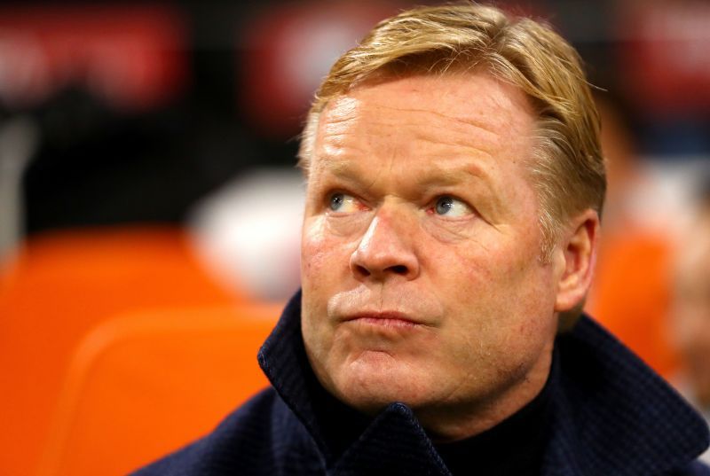 New Barcelona manager Ronald Koeman