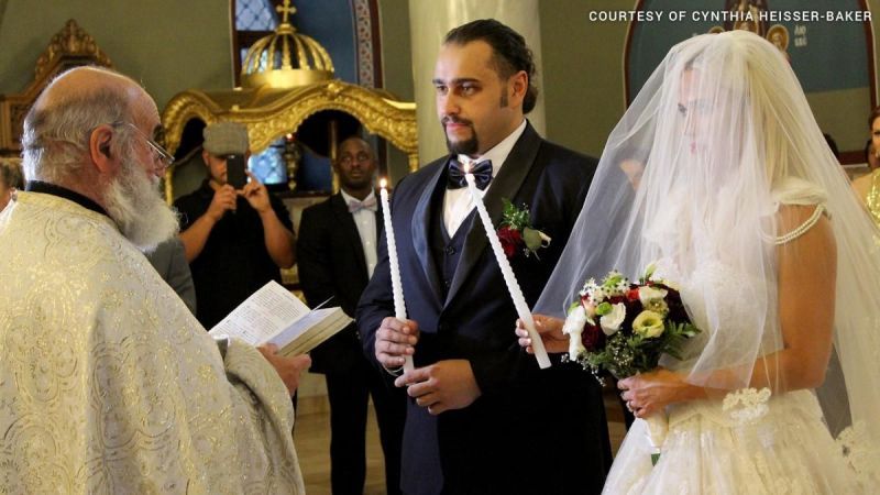 Rusev's black eye was present during his Bulgarian wedding