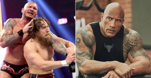 Randy Orton and Daniel Bryan; The Rock