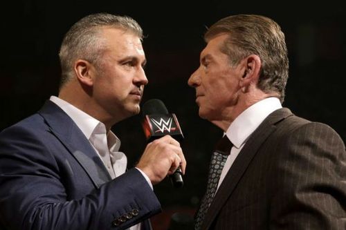 Shane McMahon and Vince McMahon