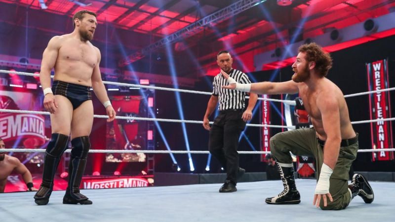 Sami Zayn faced Daniel Bryan at WrestleMania 36