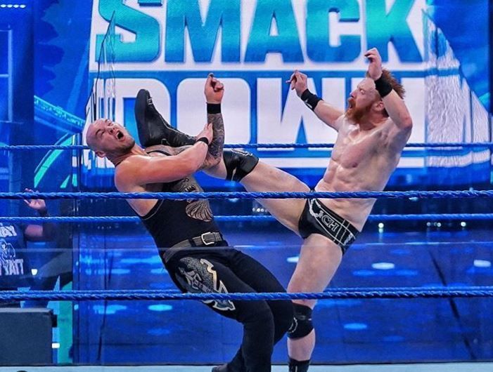 Sheamus picked up the big win on SmackDown