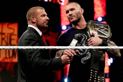 Triple H and Randy Orton