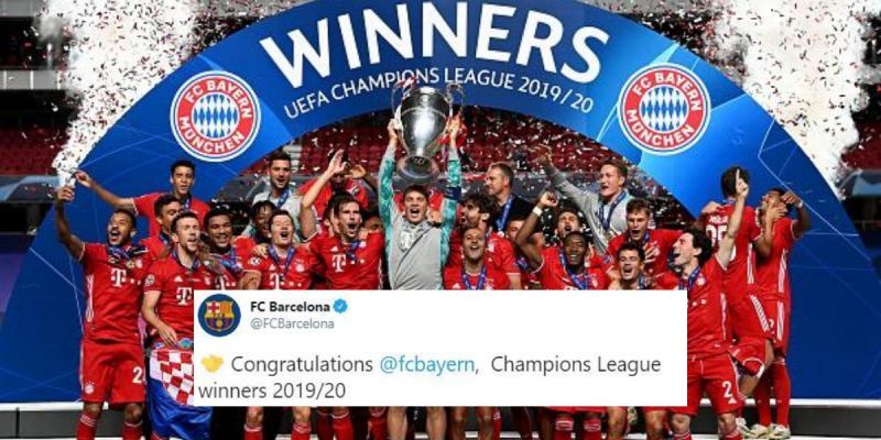Bayern Munich got their hands on the Champions League after a stunning season