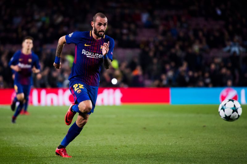 Aleix Vidal endured a nightmare spell at Barcelona