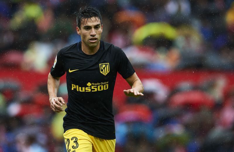 Nico Gaitan in action for Atletico Madrid